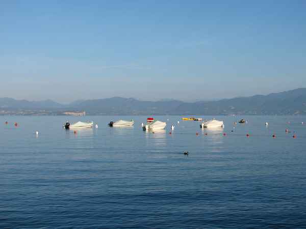 Morgengrauen am Gardasee