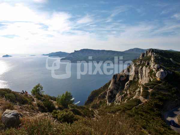 Blick auf die Calanque
