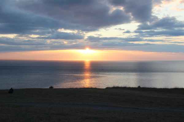 Sonnenuntergang am Meer