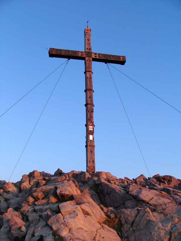 Südtirol: Gipfelkreuz Große Laugenspitze