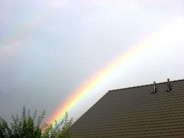 doppelter Regenbogen