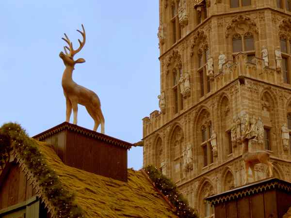 Weihnachtsmarkt beim Rathausturm