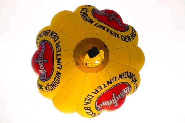 Fesselballon von unten