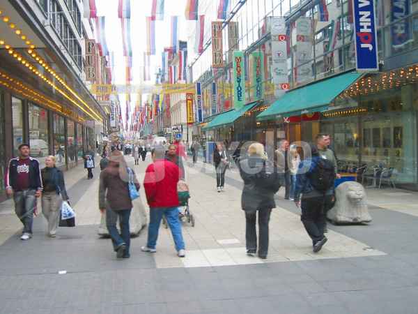 Drottninggatan in Stockholm