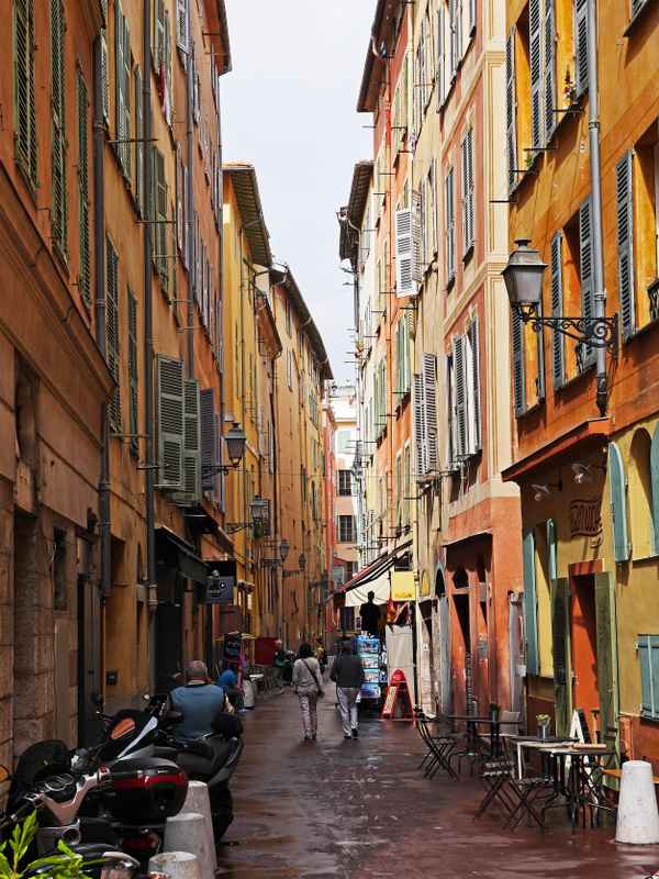 In der Altstadt in Nizza