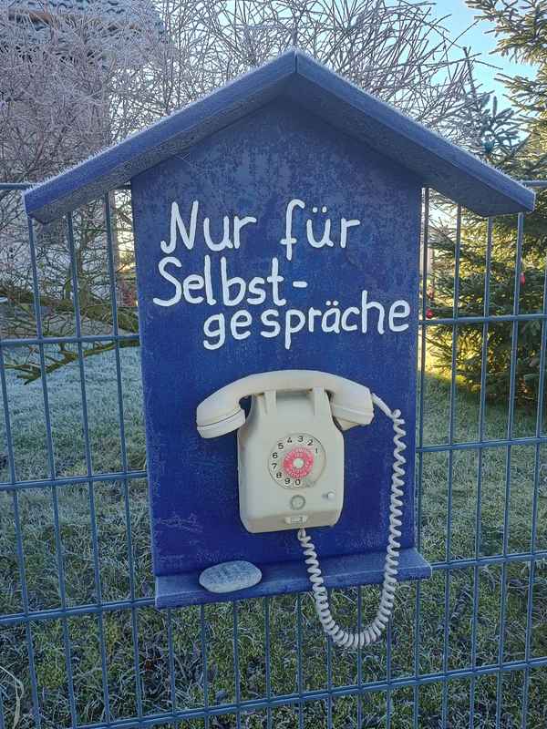 Nur f&uuml;r Selbstgespr&auml;che