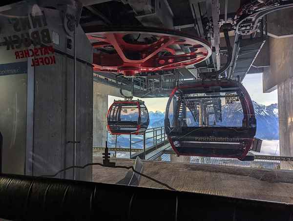 Patscherkofel Seilbahn bei Innsbruck