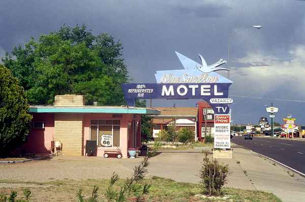 Blue Swallow Motel an der Route 66