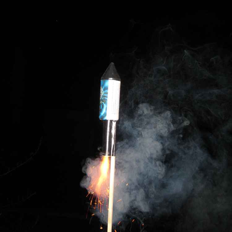 Raketenstart 3 - 2 - 1 - Zero