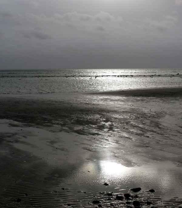 Winter am Strand von Grömitz