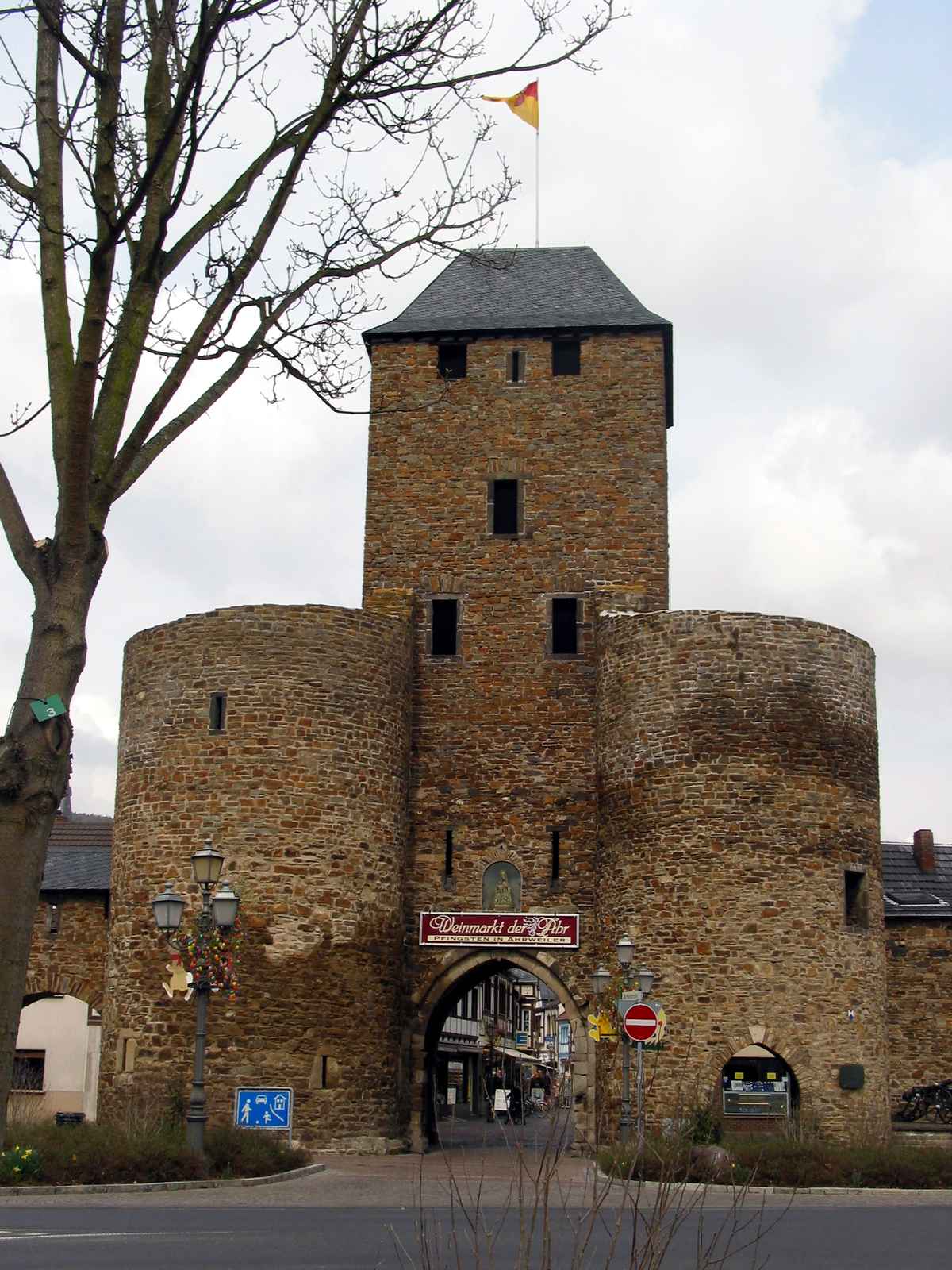 Eines der 4 Stadttore in Ahrweiler