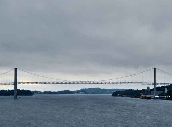 Hängebrücke in Bergen, Norwegen