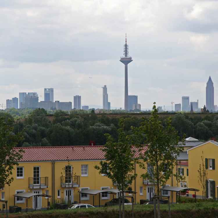 Wohnen mit Blick auf Europas schönste Skyline