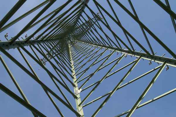 Strommast-Perspektive 1