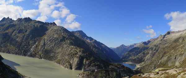 Grimselstausee / Sicht ins Haslital