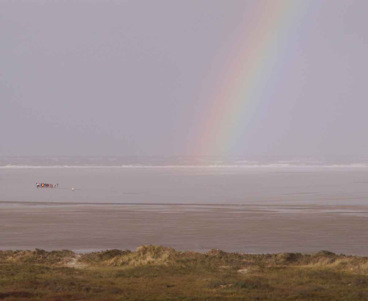 auf dem Weg zum Regenbogen
