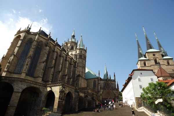 Der Dom zu Erfurt