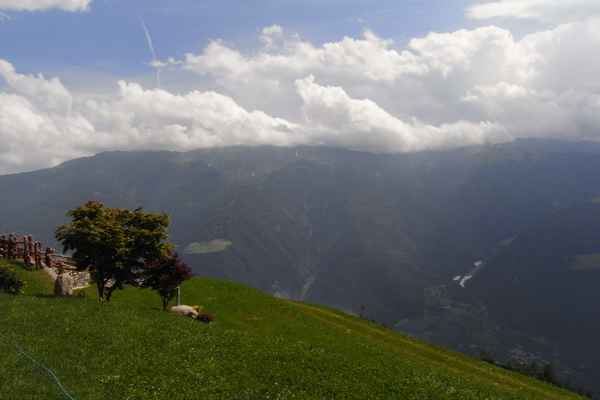 der Regen kündigt sich an