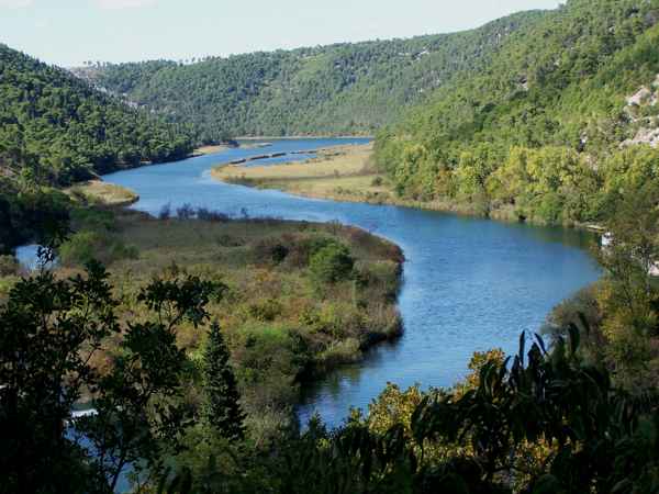 Im Krka-Nationalpark Kroatien