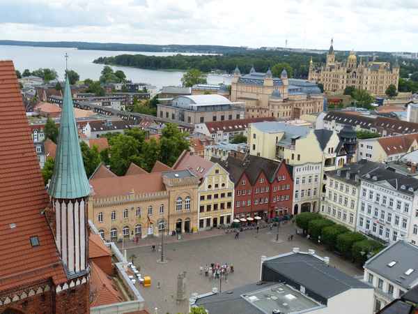 Blick über Schwerin 1
