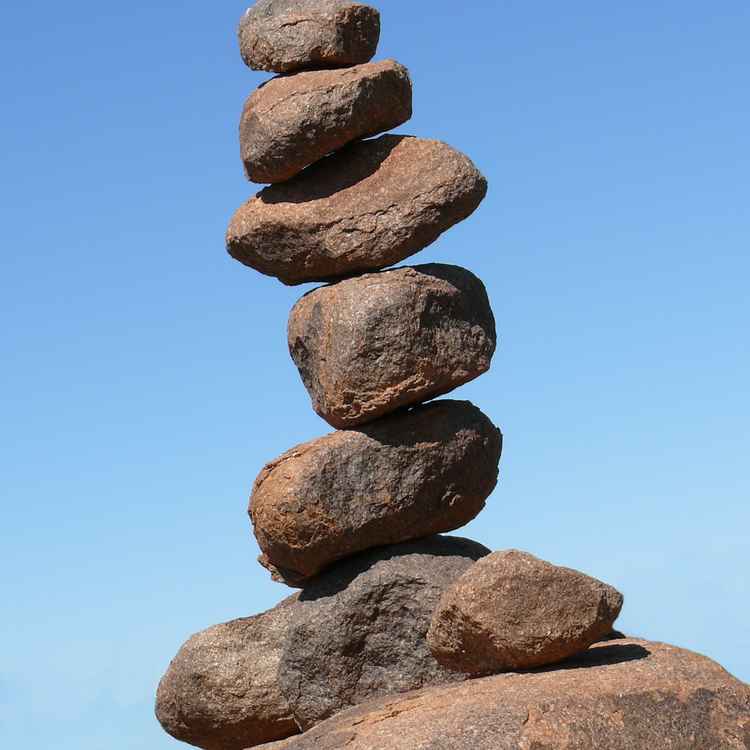 Balance halten