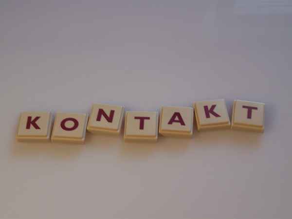 Wortbild Kontakt