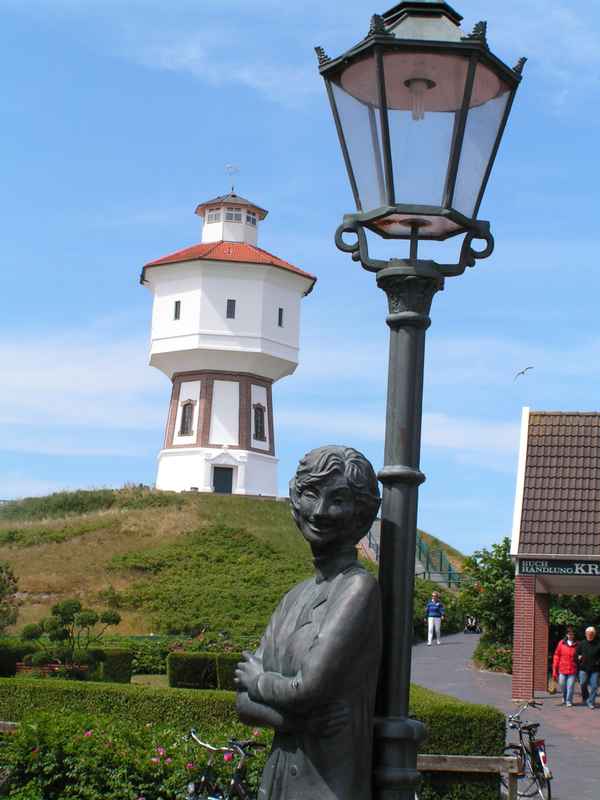 Lale und Wasserturm auf Langeoog
