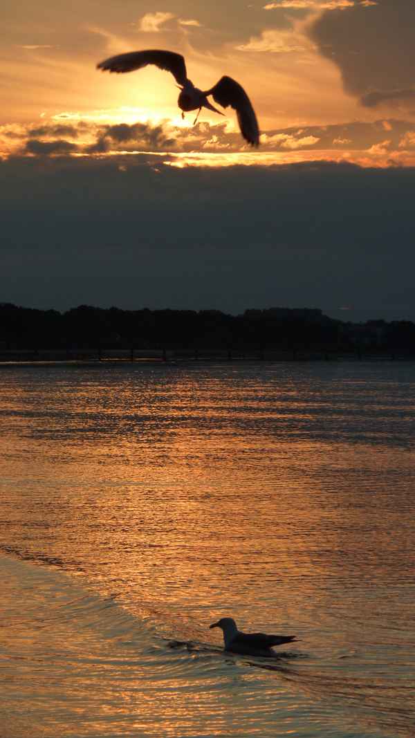 Abend am Strand