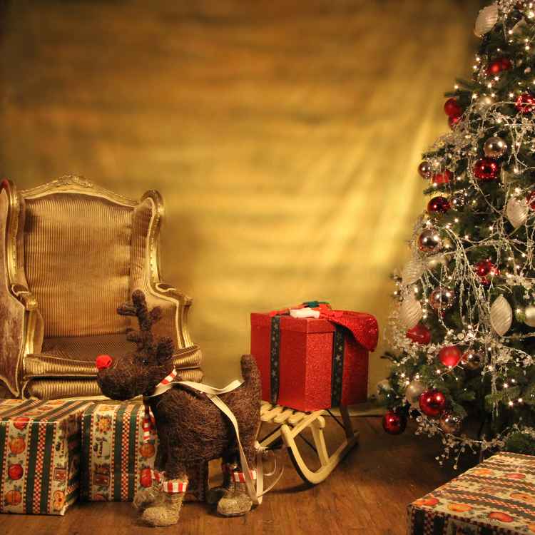 Hintergrund zur Erstellung einer Weihnachtskarte