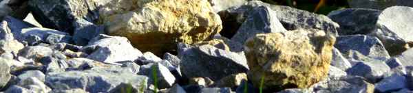 Banner Steingarten