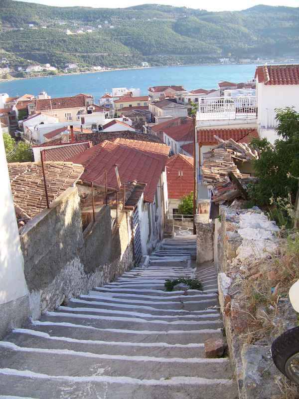 Wanderweg auf der Insel Samos