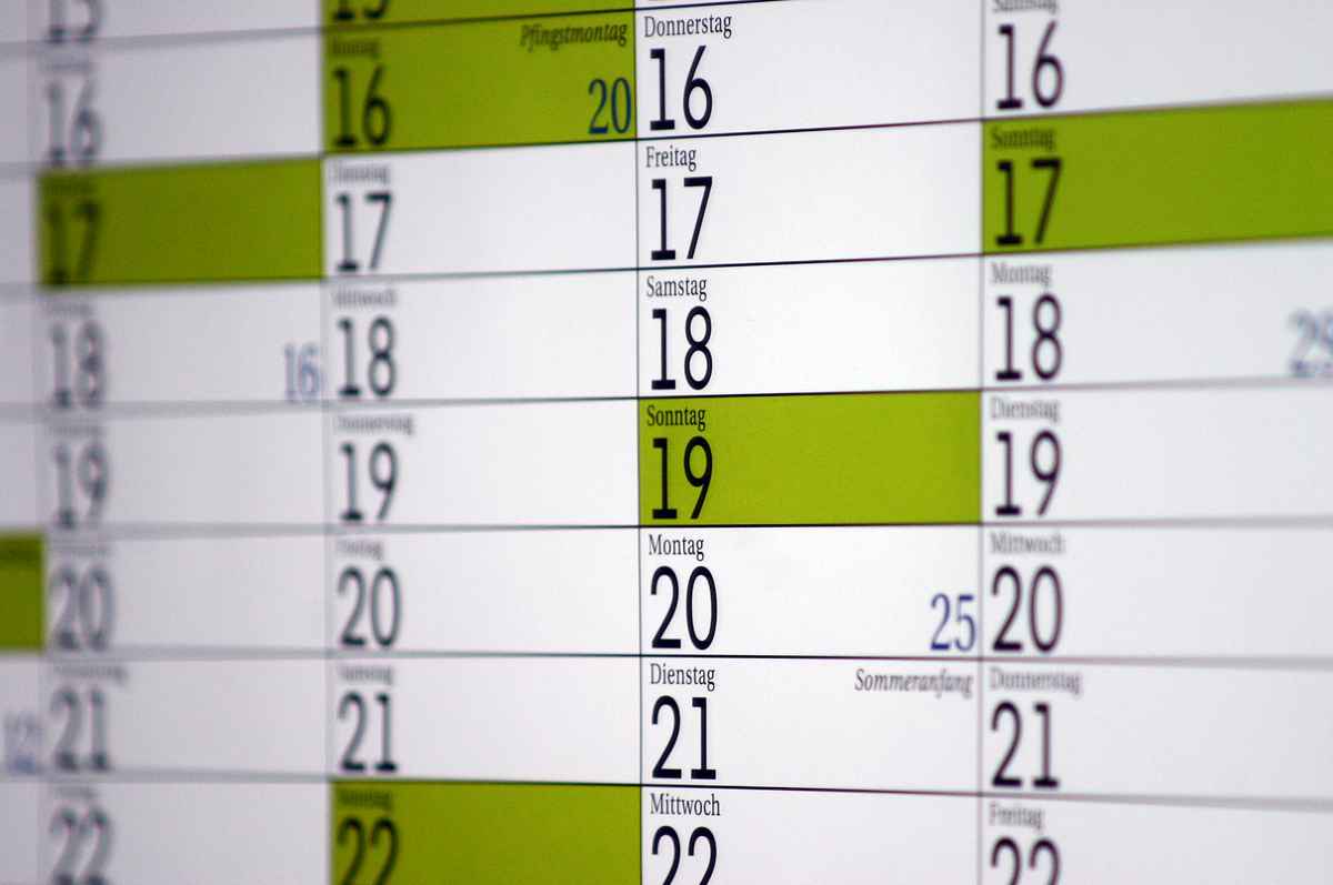 Sommeranfang im Büro