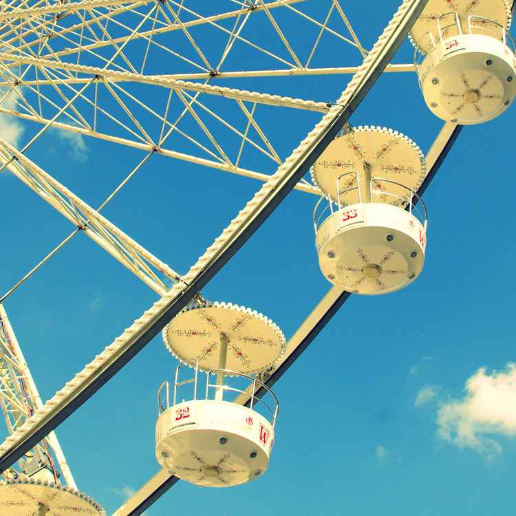 Riesenrad auf dem Hannoveraner Frühlingsfest