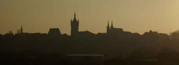 Sonnenuntergang über Bad Wimpfen