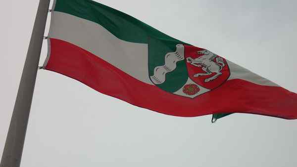 Fahne  Nordrhein-Westfalen