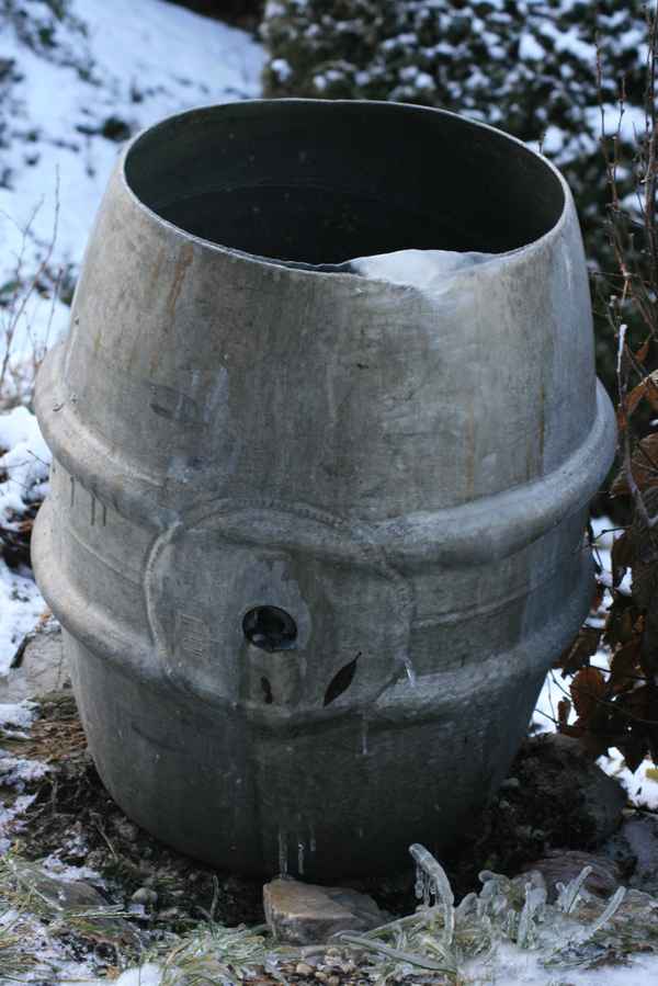 Die etwas andere Regentonne