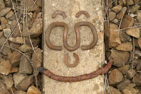 Rost-Gesicht