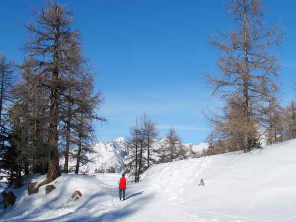 In stiller Berglandschaft