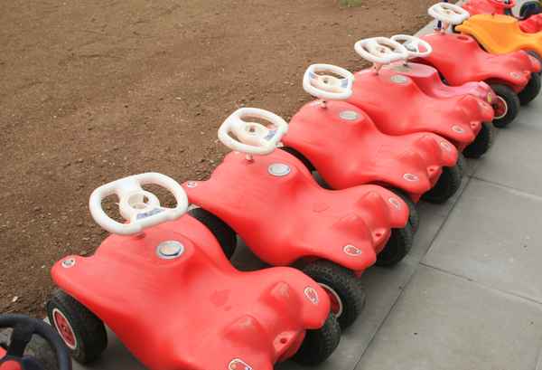 Formel 1 im Kindergarten