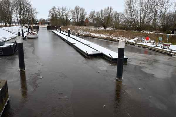 Eis auf der St&ouml;r