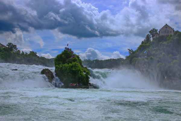 Der Rheinfall bei Schaffhausen