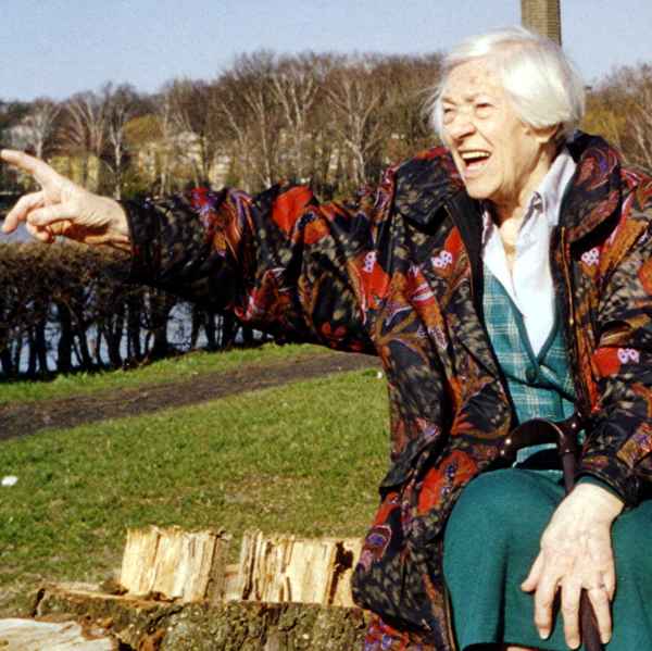 Eine Deutsche Rentnerin in Polen