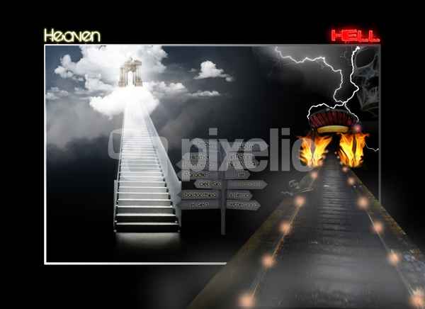 reach the sky or straight into hell