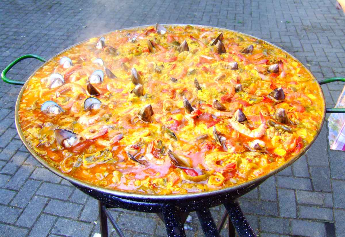 frische Paella