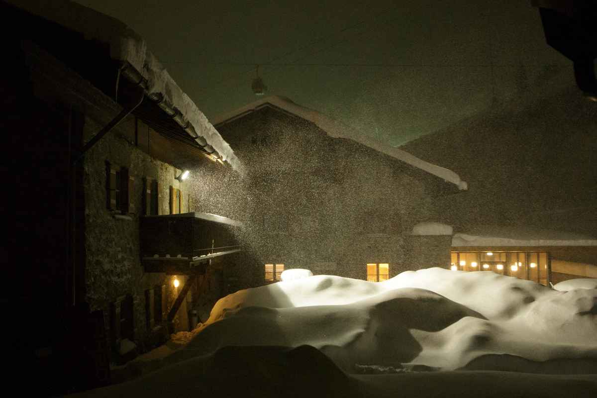 Als Weihnachten der Schnee kam...