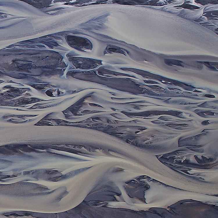 Flying over Iceland ....