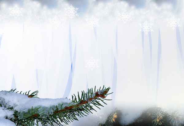 Winterlicher Hintergrund