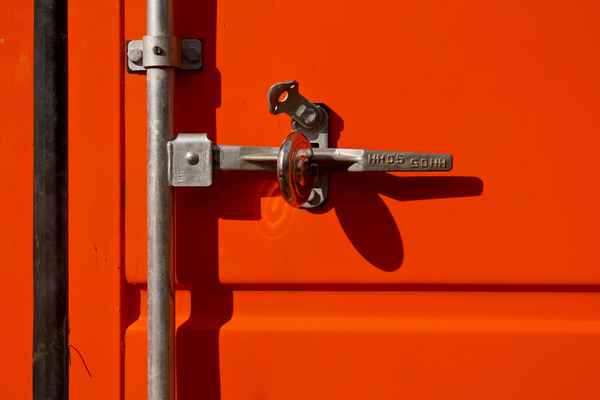 Straßenbau-Container