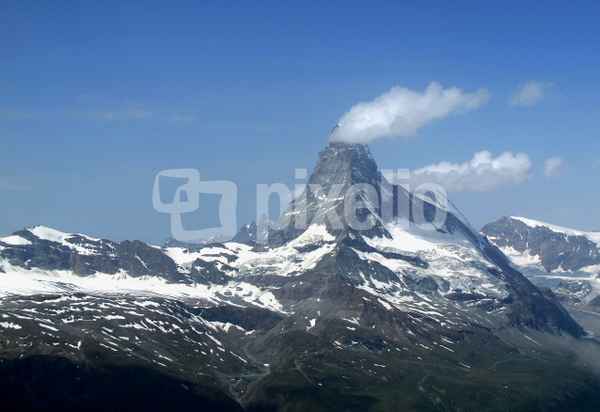 Das Matterhorn raucht