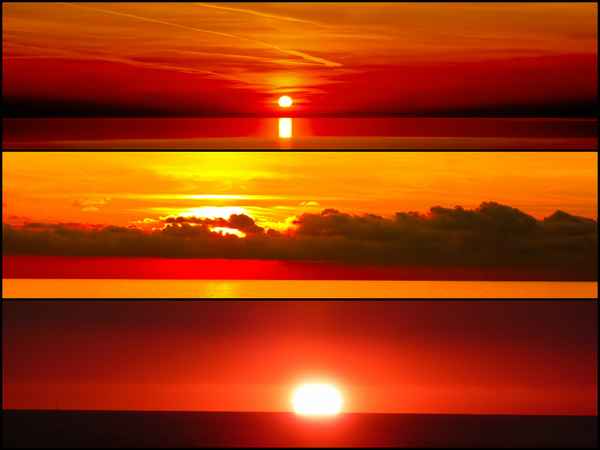 Im Meer verschwundene Sommertage